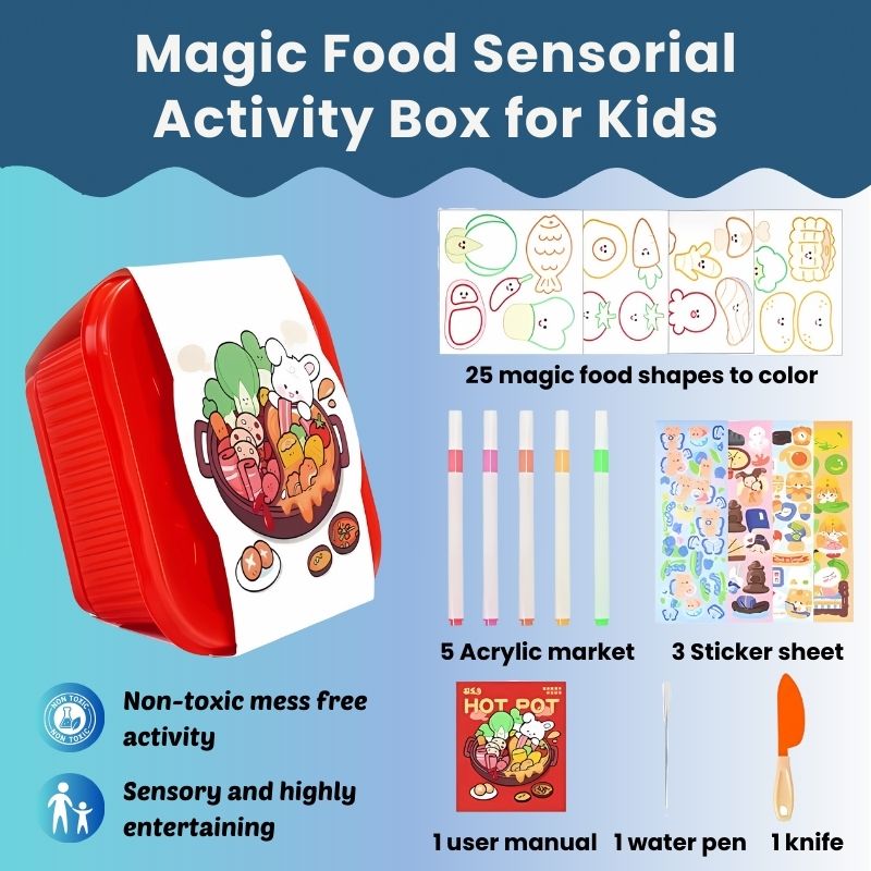Magic Food Puffy Set for Kids