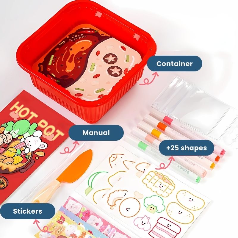 Magic Food Puffy Set for Kids