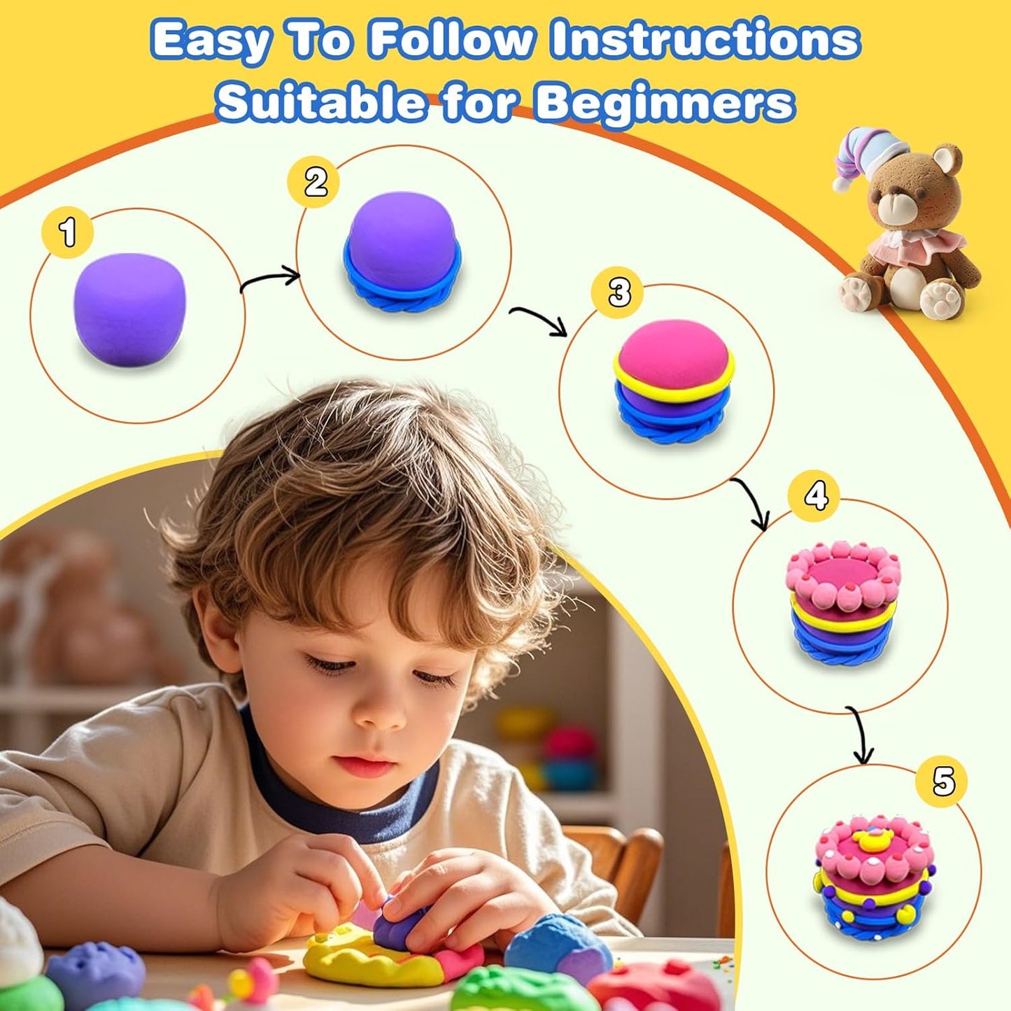 Ultimate Modeling Clay Kit for Kids