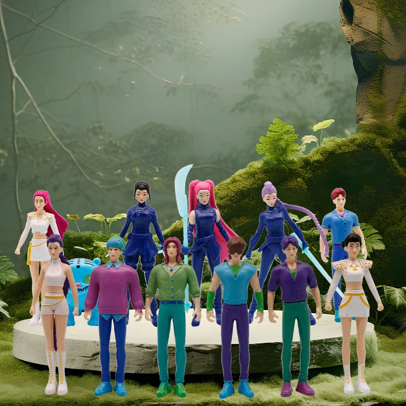 12 K-Pop Action Figure Collection
