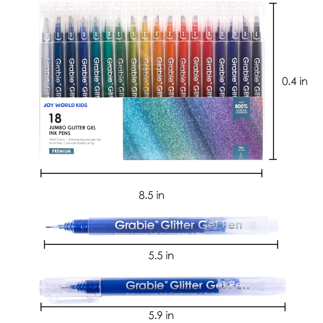 Jumbo Glitter Gel Ink Pen