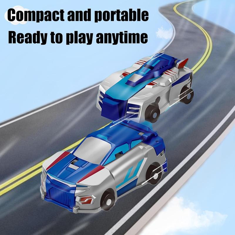 2-in-1 Magnetic Dragon Transformer Car