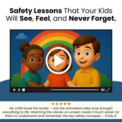 Safety Books for Kids: The Cartoon Series