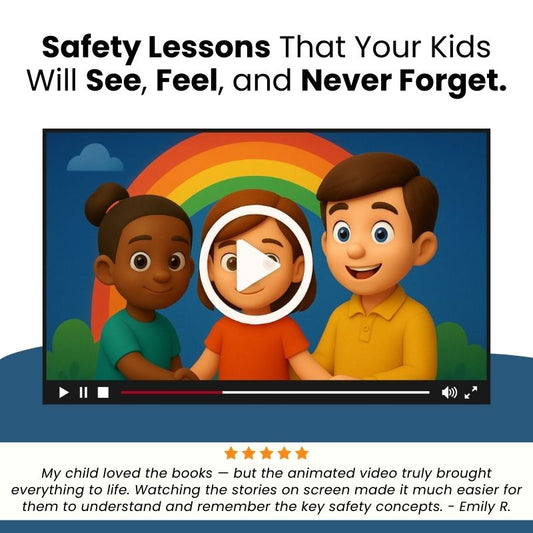 Safety Books for Kids: The Cartoon Series