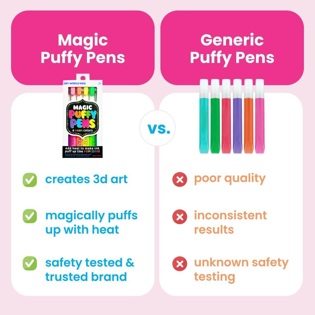 MAGIC PUFFY PENS
