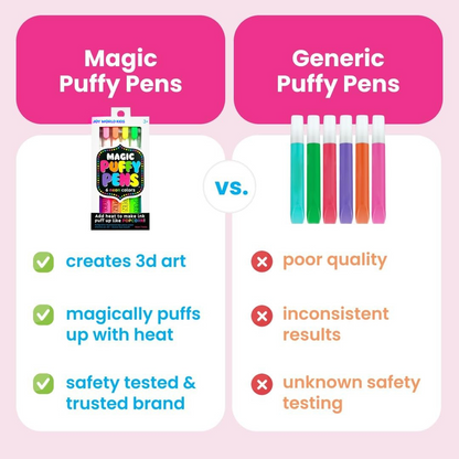 MAGIC PUFFY PENS