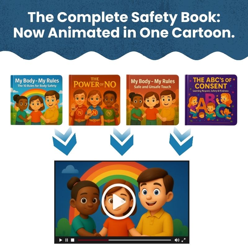 Safety Books for Kids: The Cartoon Series