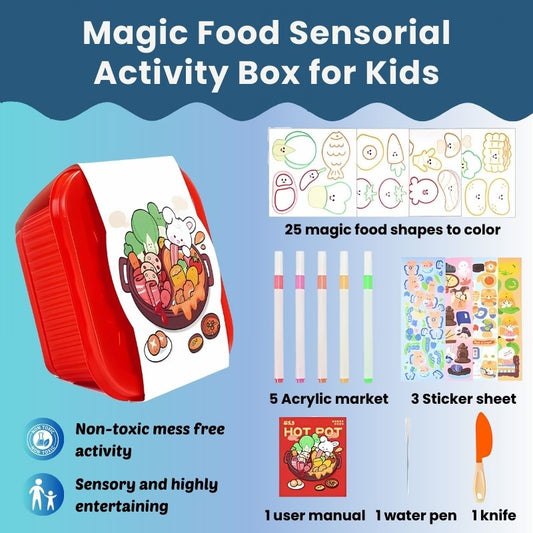 Magic Food Puffy Set for Kids