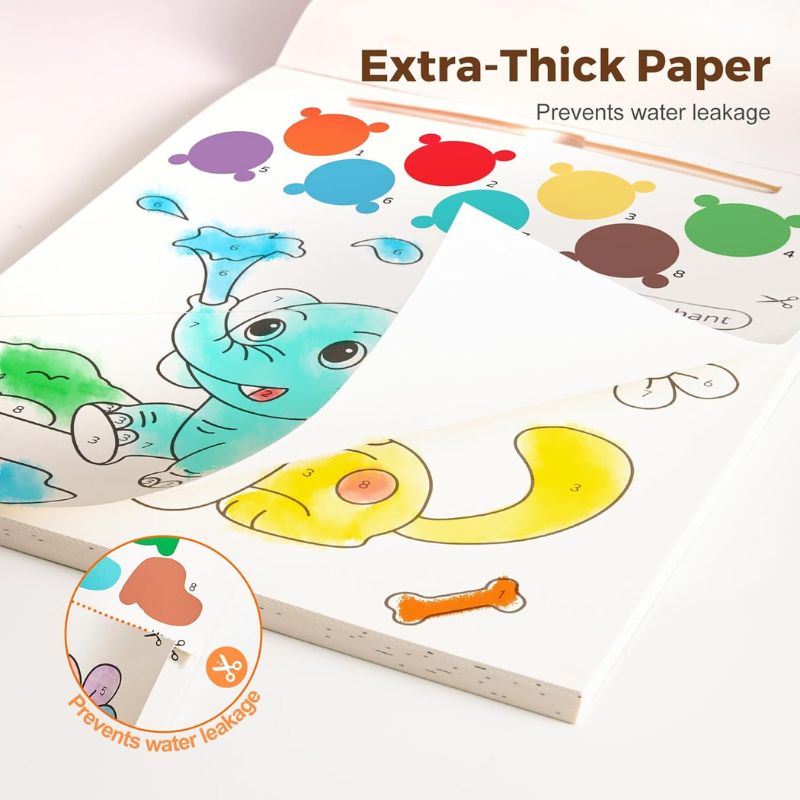 PAINT BY NUMBER BOOK