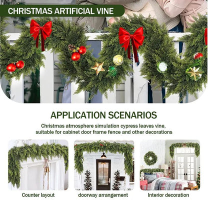 Real Touch Cedar Garlands