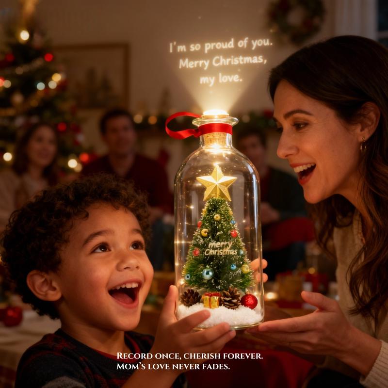 Forever Voice Christmas Tree bottle