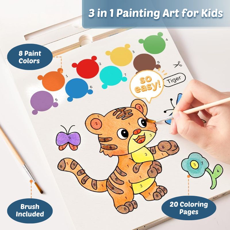 PAINT BY NUMBER BOOK