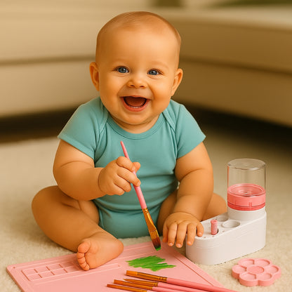 Paint Station for Kids