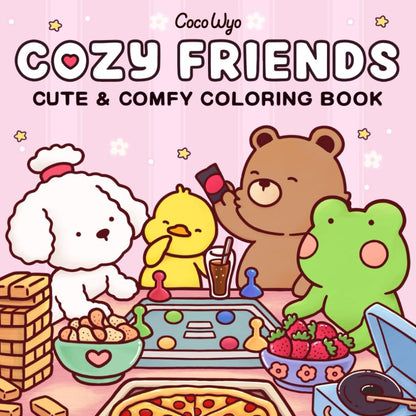 Cozy Days – Cute & Comfy Coloring Book