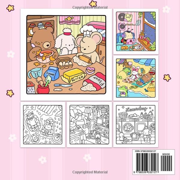 Cozy Days – Cute & Comfy Coloring Book