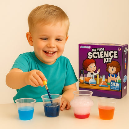 Water color experiment for kids