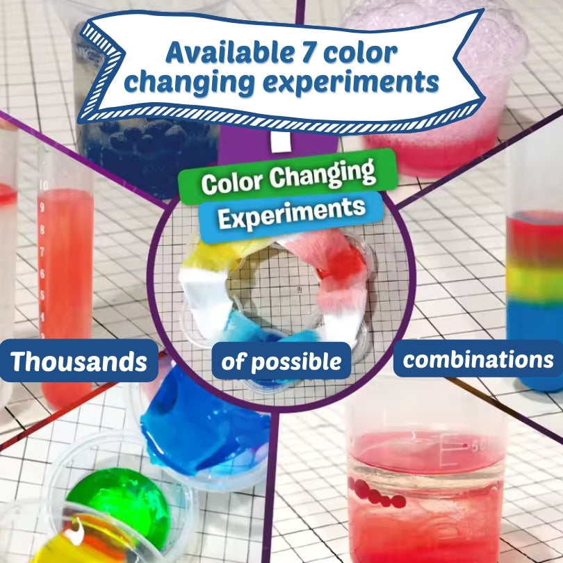 Water color experiment for kids