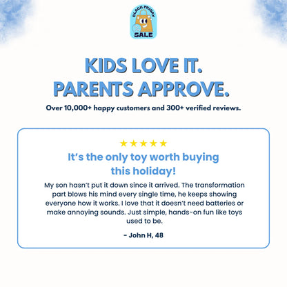 2-in-1 Magnetic Dragon Transformer Car