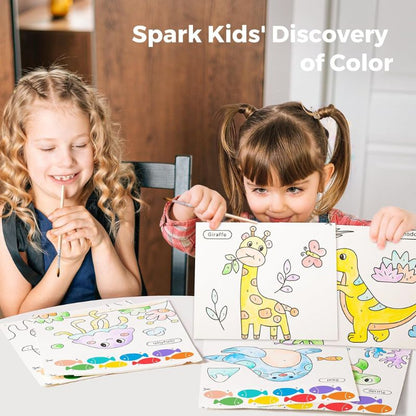 PAINT BY NUMBER BOOK