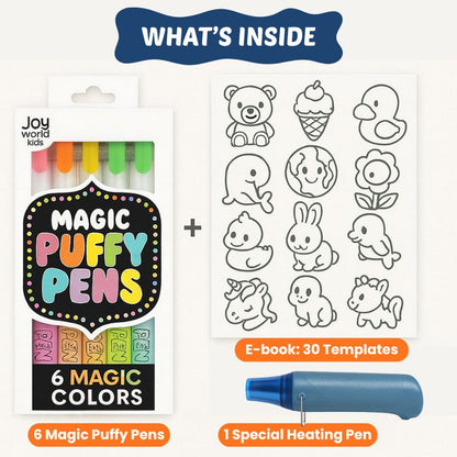 Magic Puffy Pens Set for Kids