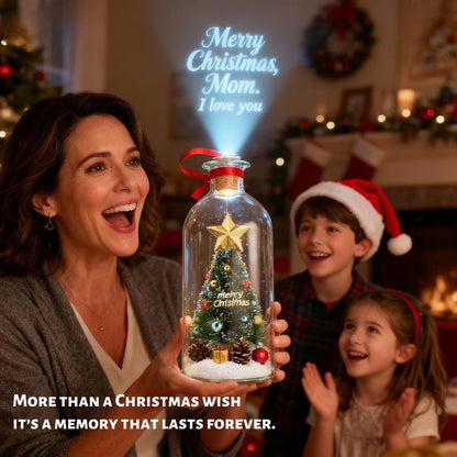 Forever Voice Christmas Tree bottle