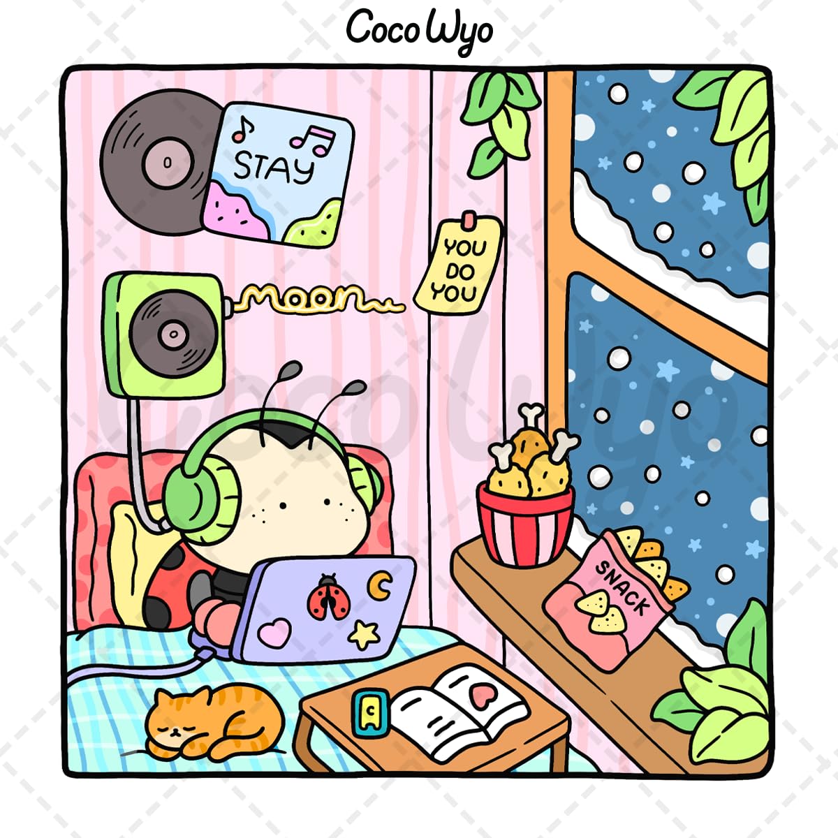 Cozy Days – Cute & Comfy Coloring Book