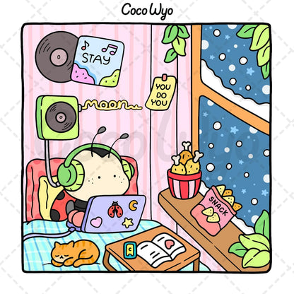 Cozy Days – Cute & Comfy Coloring Book