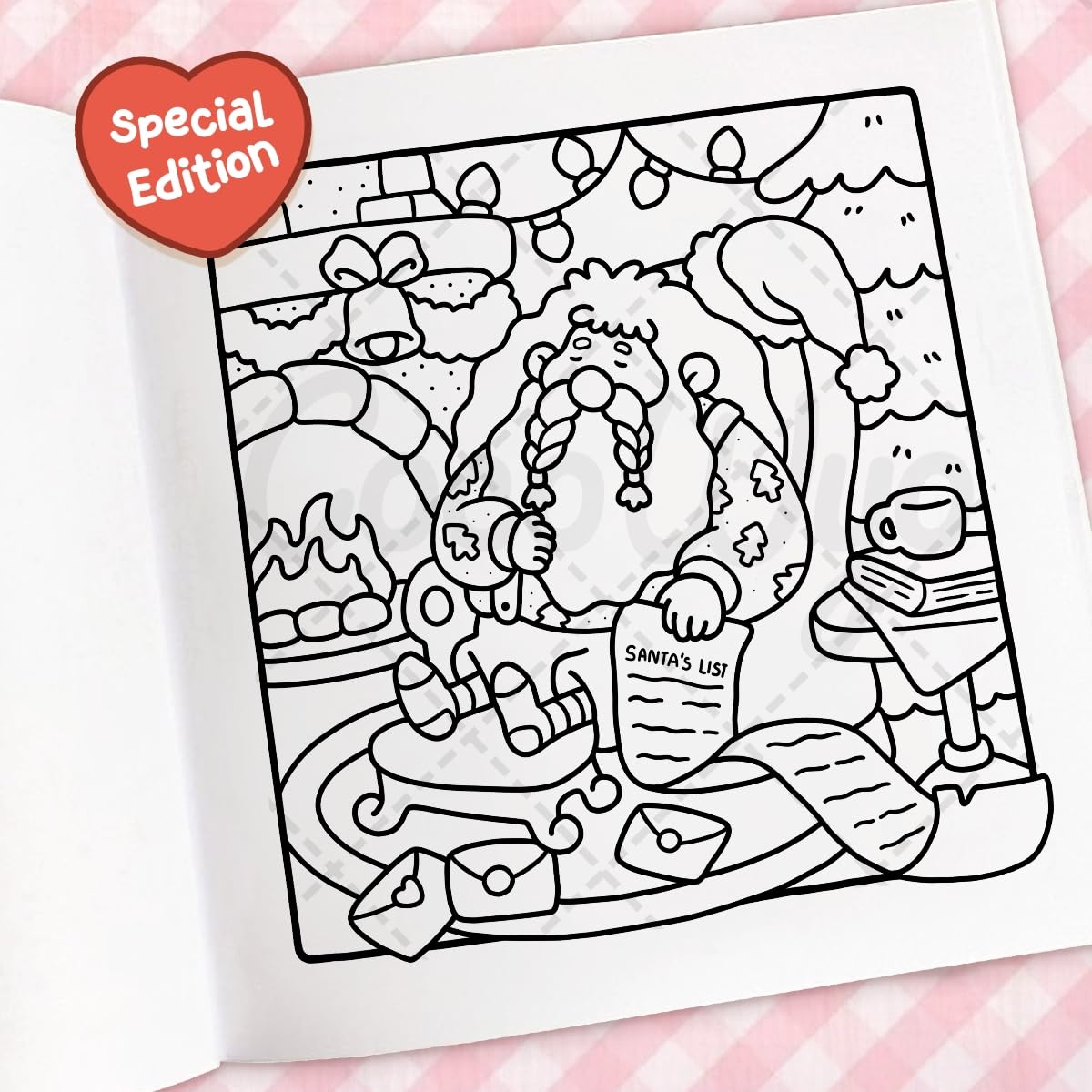 Cozy Coloring Book - 23 pages