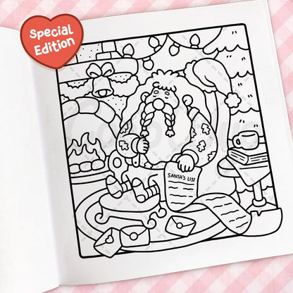 Cozy Coloring Book - 23 pages