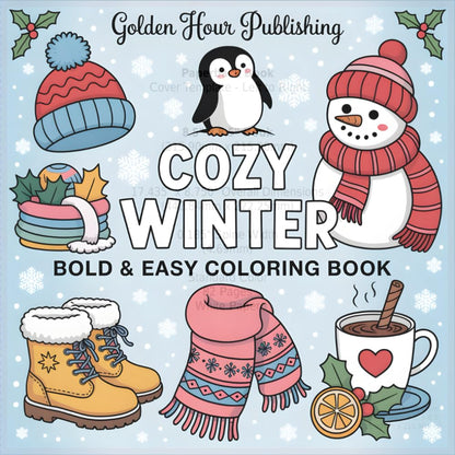 Cozy Days – Cute & Comfy Coloring Book