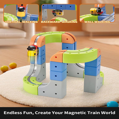 Electric Magnetic Train Track