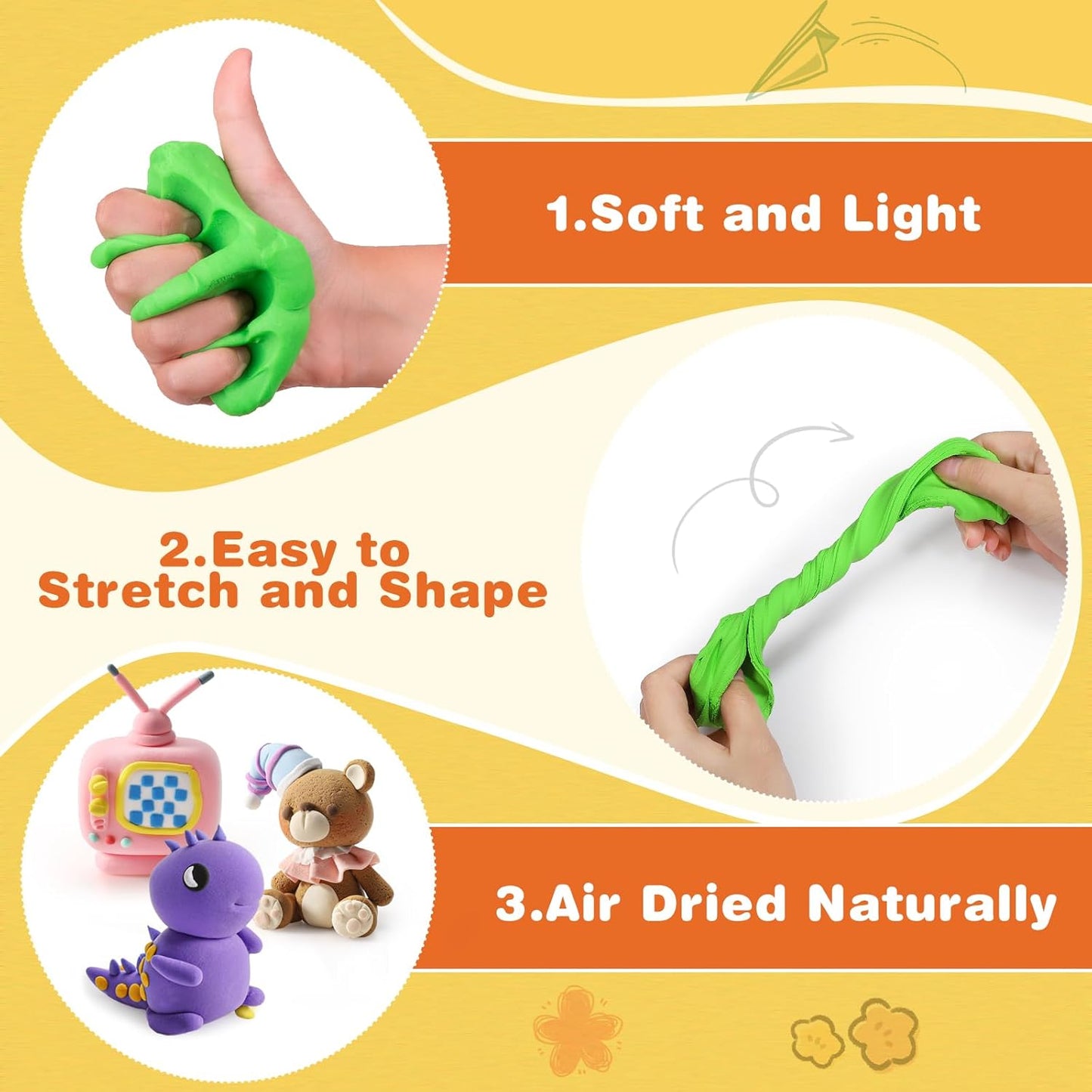 Ultimate Modeling Clay Kit for Kids