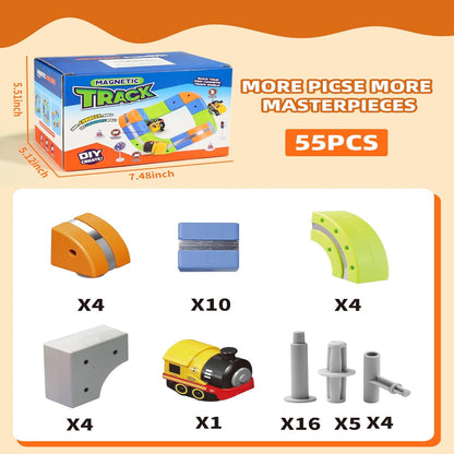 Electric Magnetic Train Track