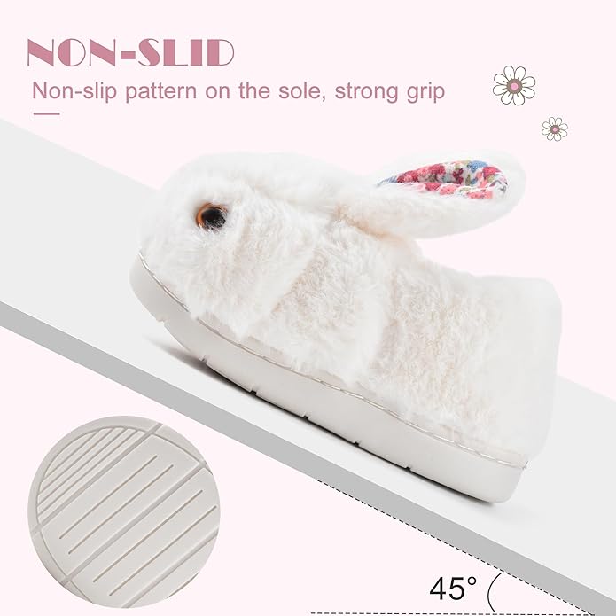 Cute Bunny Slippers for Kids