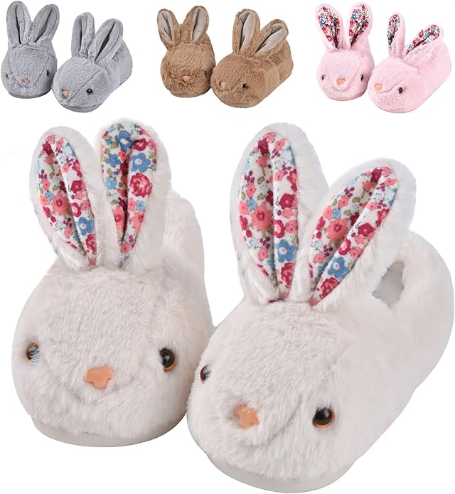 Cute Bunny Slippers for Kids