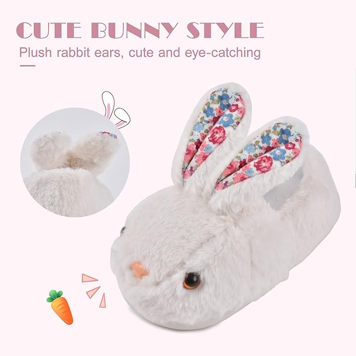 Cute Bunny Slippers for Kids