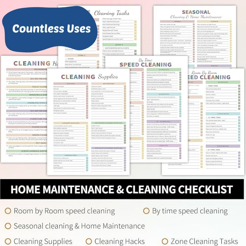 The Ultimate Cleaning Planner