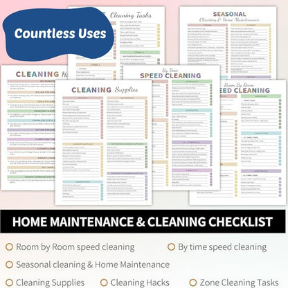 The Ultimate Cleaning Planner