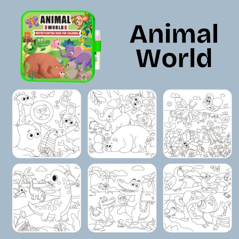 Kids WaterColoring Book