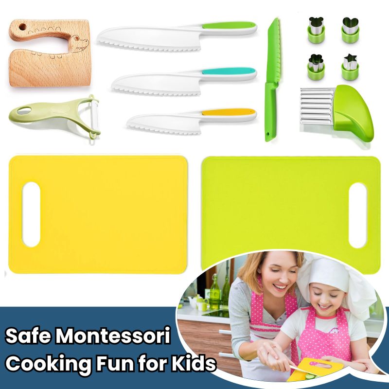Montessory Kid-Safe Kitchen Tools