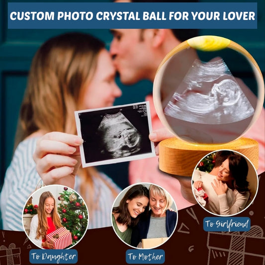 Crystal Sphere with Personalized Engraving