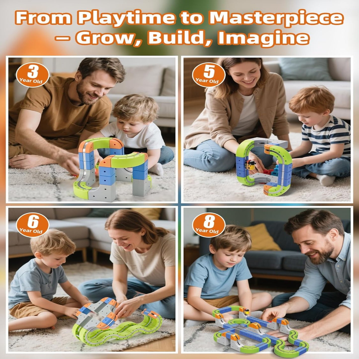 Electric Magnetic Train Track