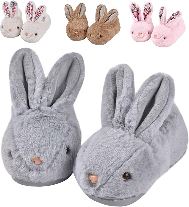 Cute Bunny Slippers for Kids