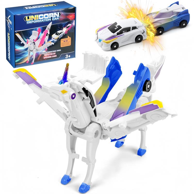 2-in-1 Magnetic Dragon Transformer Car