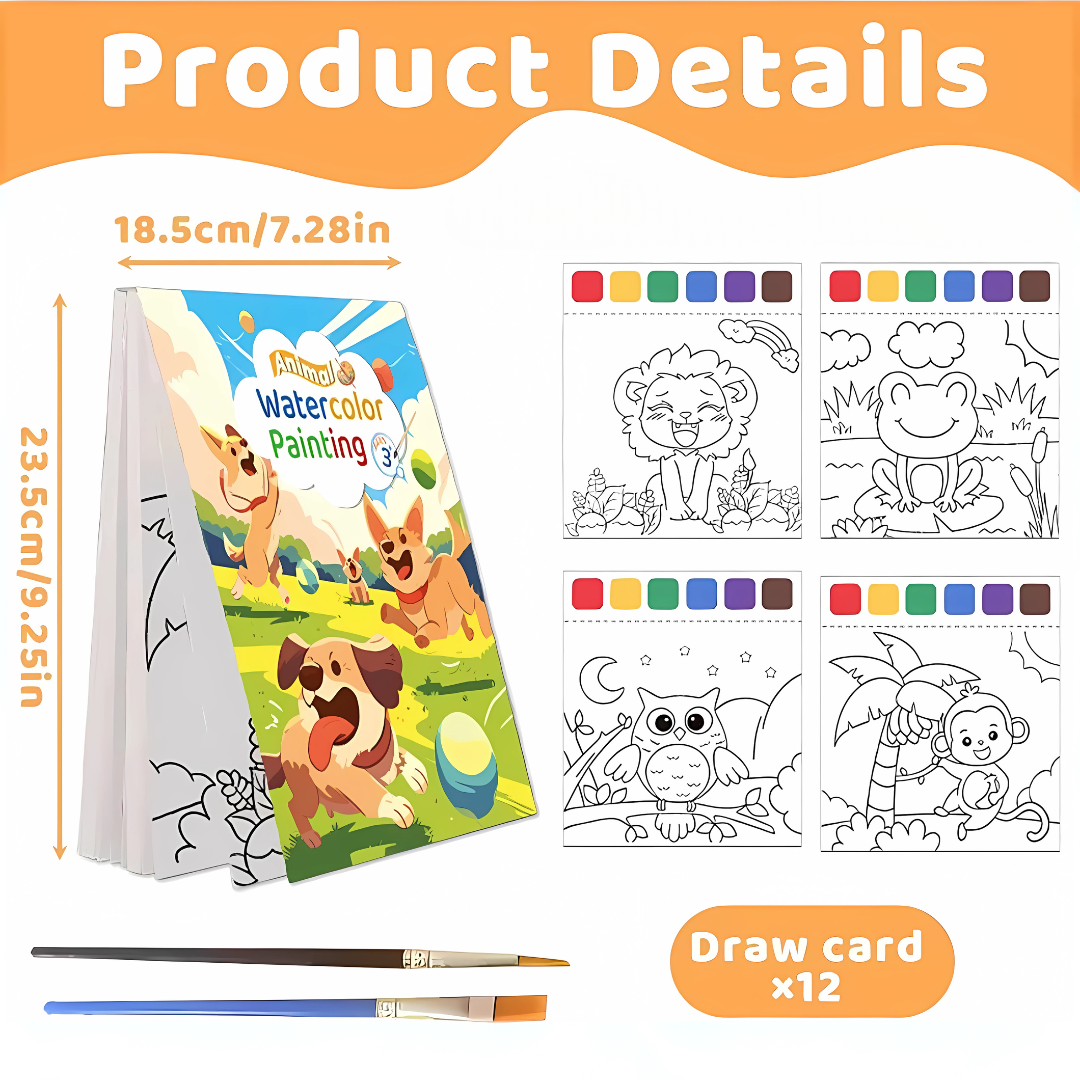 PAINT BY NUMBER BOOK