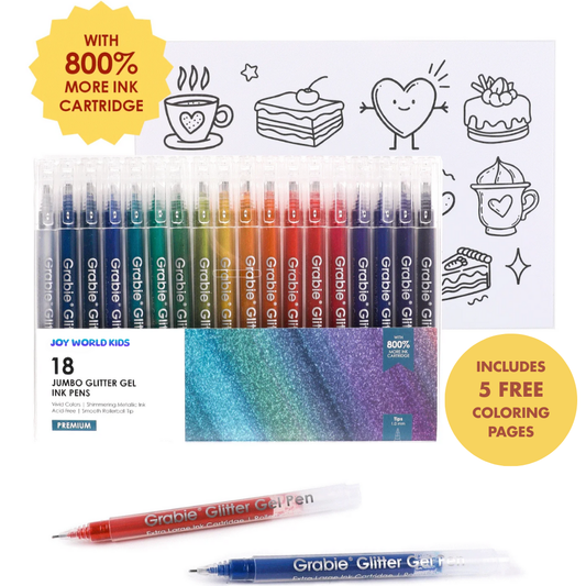 Jumbo Glitter Gel Ink Pen