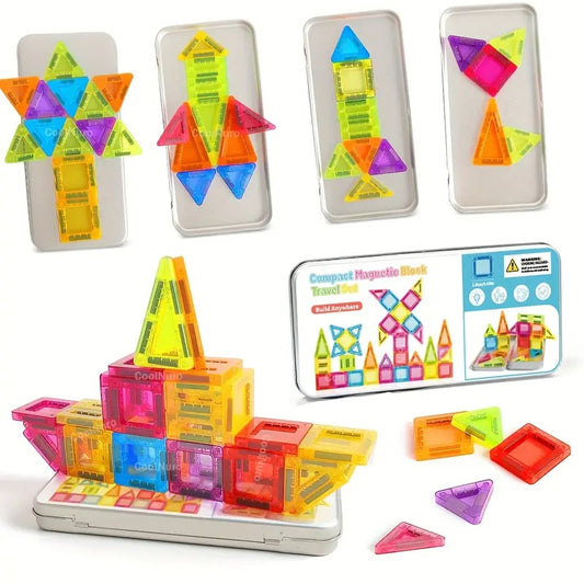 Portable Magnetic Building Blocks