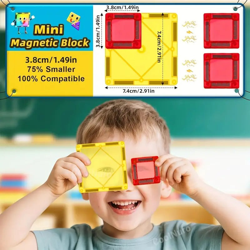 Portable Magnetic Building Blocks