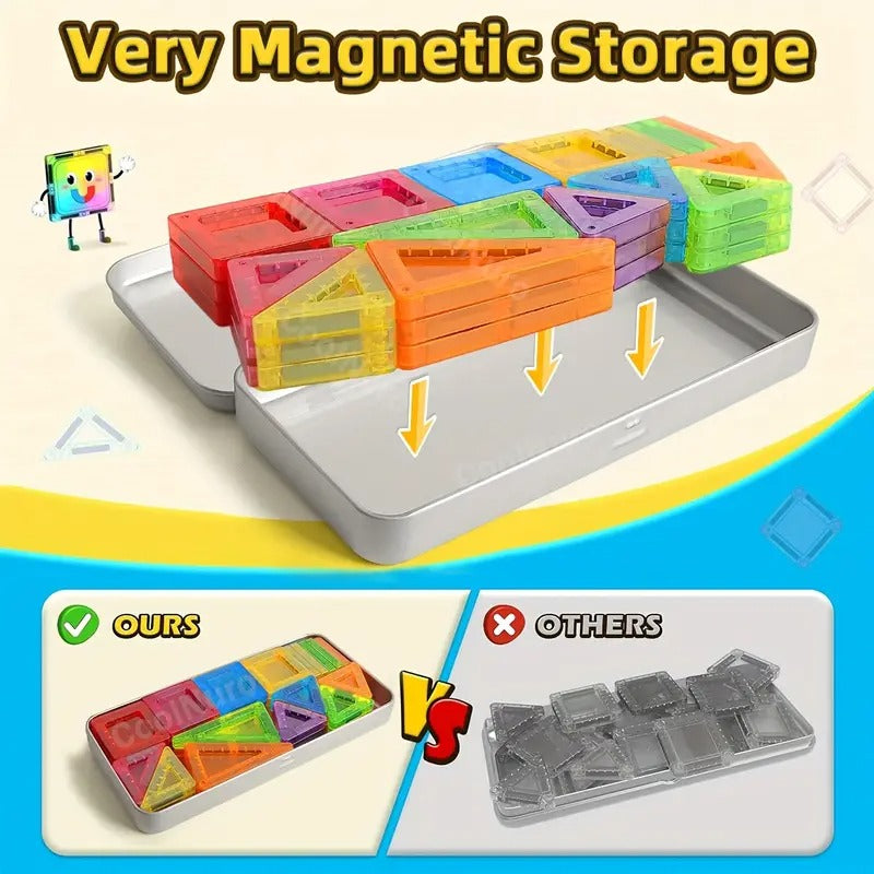 Portable Magnetic Building Blocks