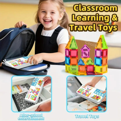 Portable Magnetic Building Blocks